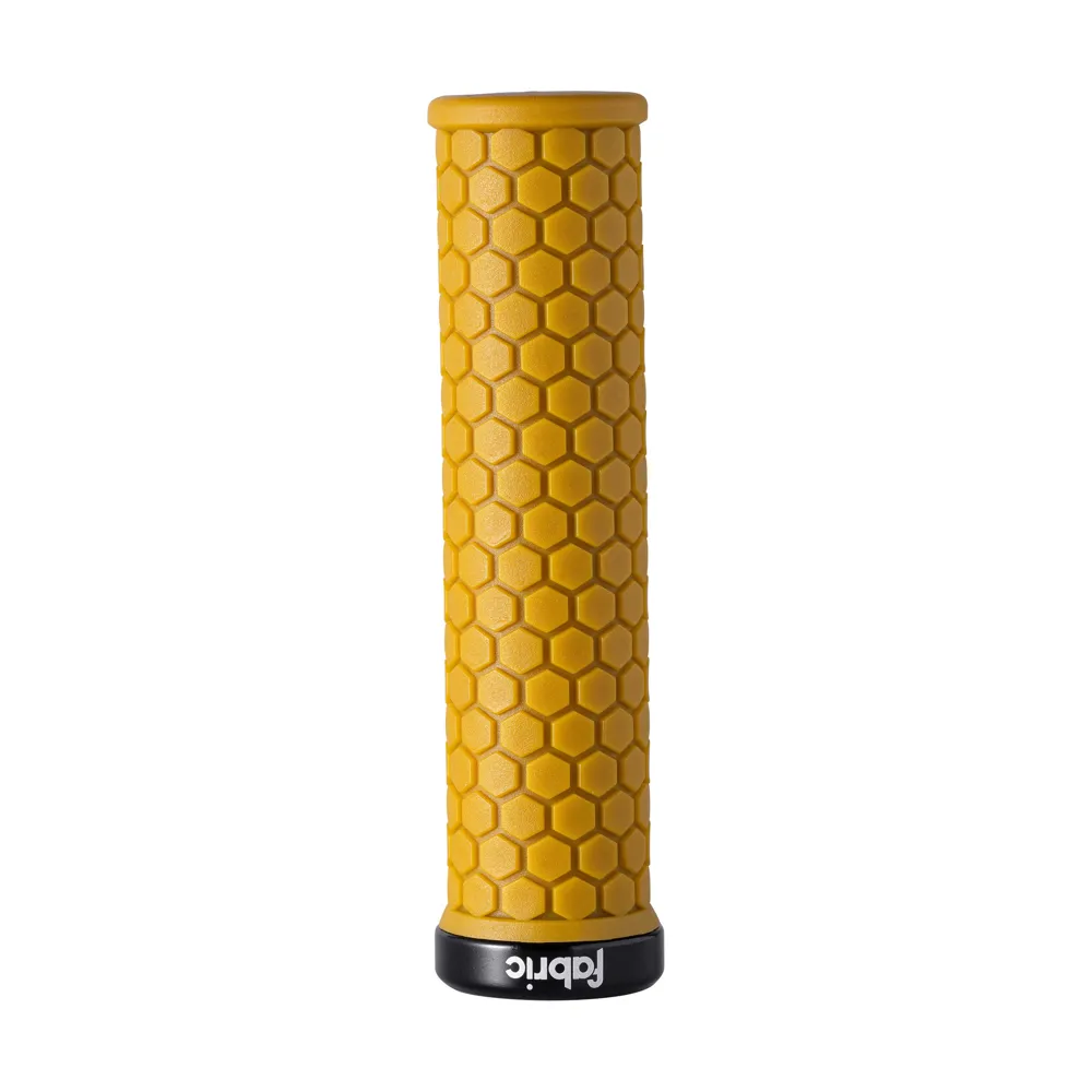 uPRISE Bikes Fabric Honey FHG-01 MTB Grips - Dark Yellow | Price match, 365 day return s, 18-Month Warranty, Finance Available & Free UK Delivery