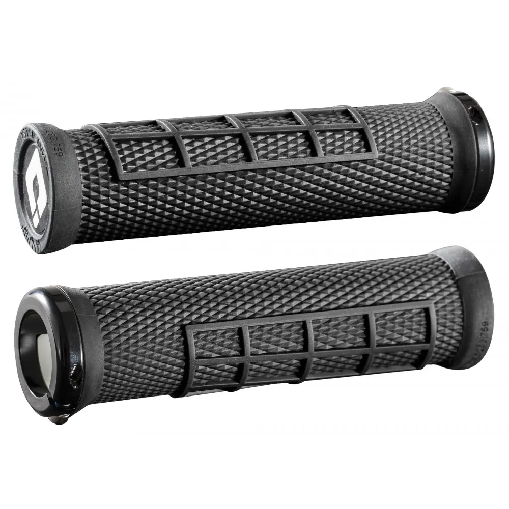 uPRISE Bikes ODI Elite Flow MTB Lock-On Grips - 130mm - Black | Price match, 365 day return s, 18-Month Warranty, Finance Available & Free UK Delivery