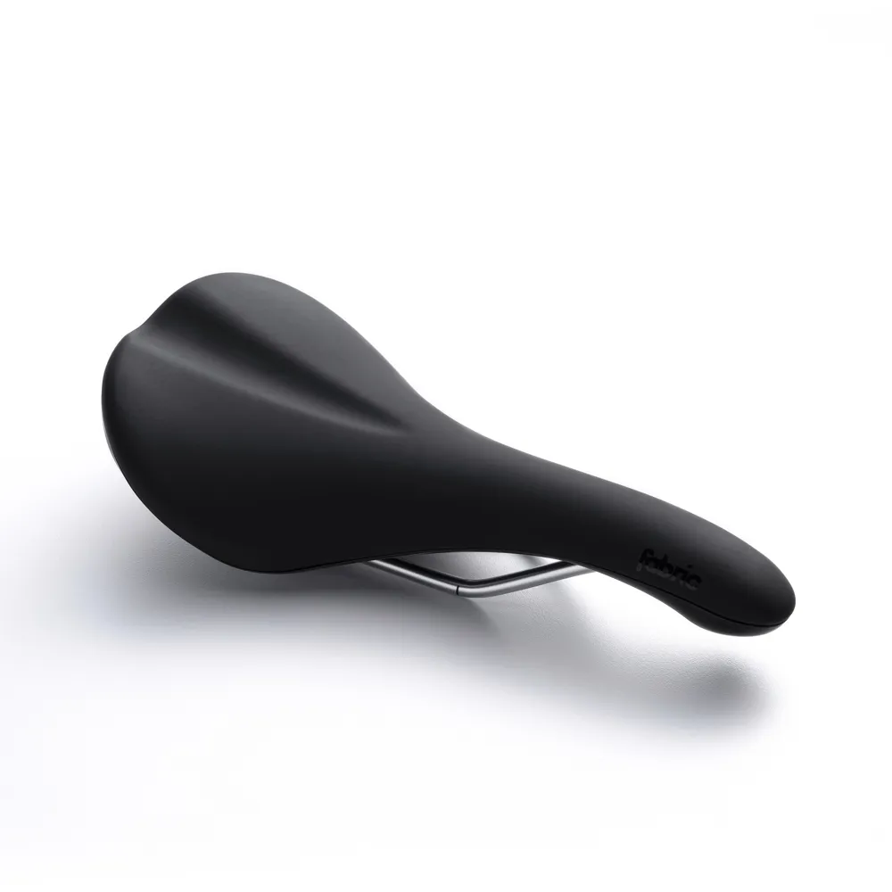 uPRISE Bikes Fabric FSD-13 Scoop Elite Radius CroMo Rail Saddle - Black | Price match, 365 day return s, 18-Month Warranty, Finance Available & Free UK Delivery