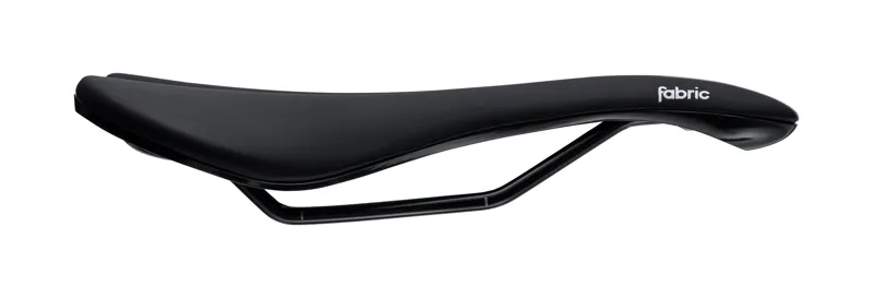 Fabric FSD-21 Line Sport Shallow Steel Rail Saddle - Black-3