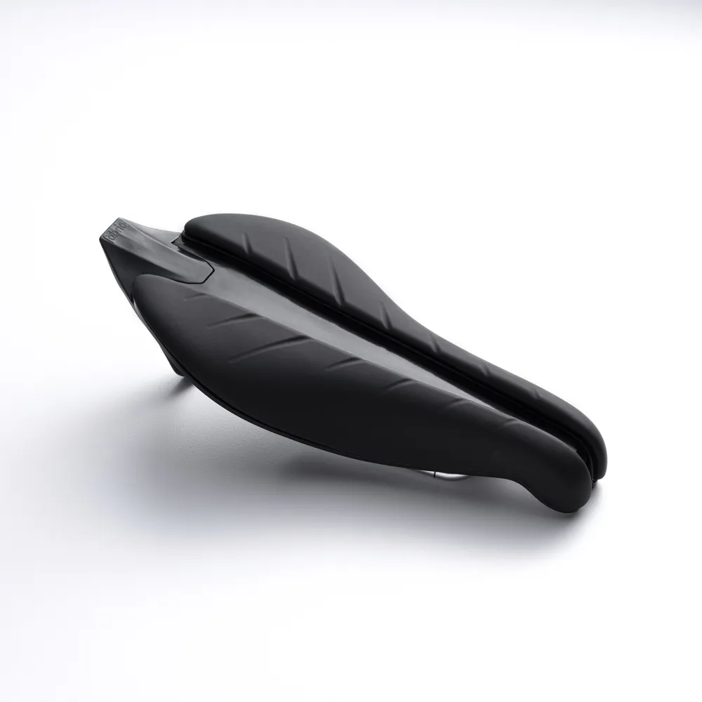 uPRISE Bikes Fabric FSD-31 Tri Elite Flat CrMo Saddle - Black | Price match, 365 day return s, 18-Month Warranty, Finance Available & Free UK Delivery