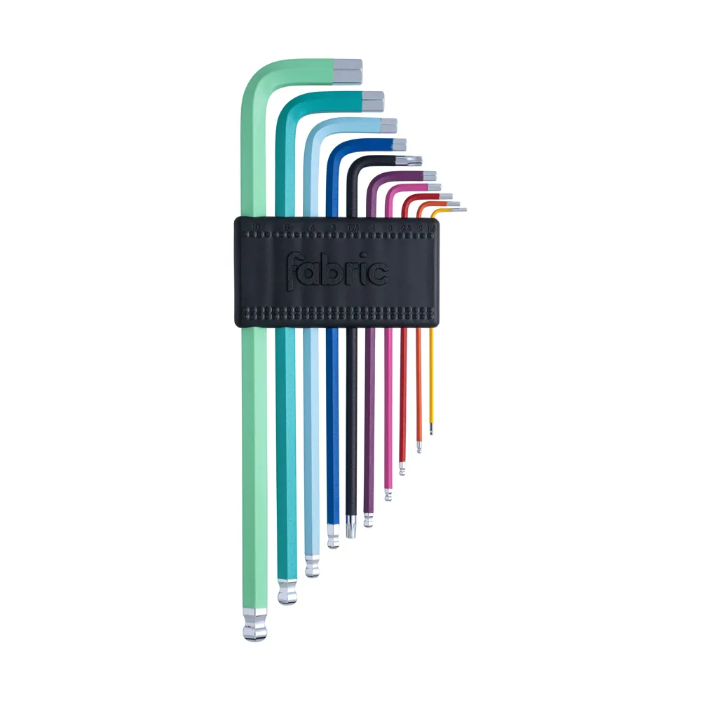 uPRISE Bikes Fabric FTL- 51 Hex Key Set with 10 Keys | Price match, 365 day return s, 18-Month Warranty, Finance Available & Free UK Delivery