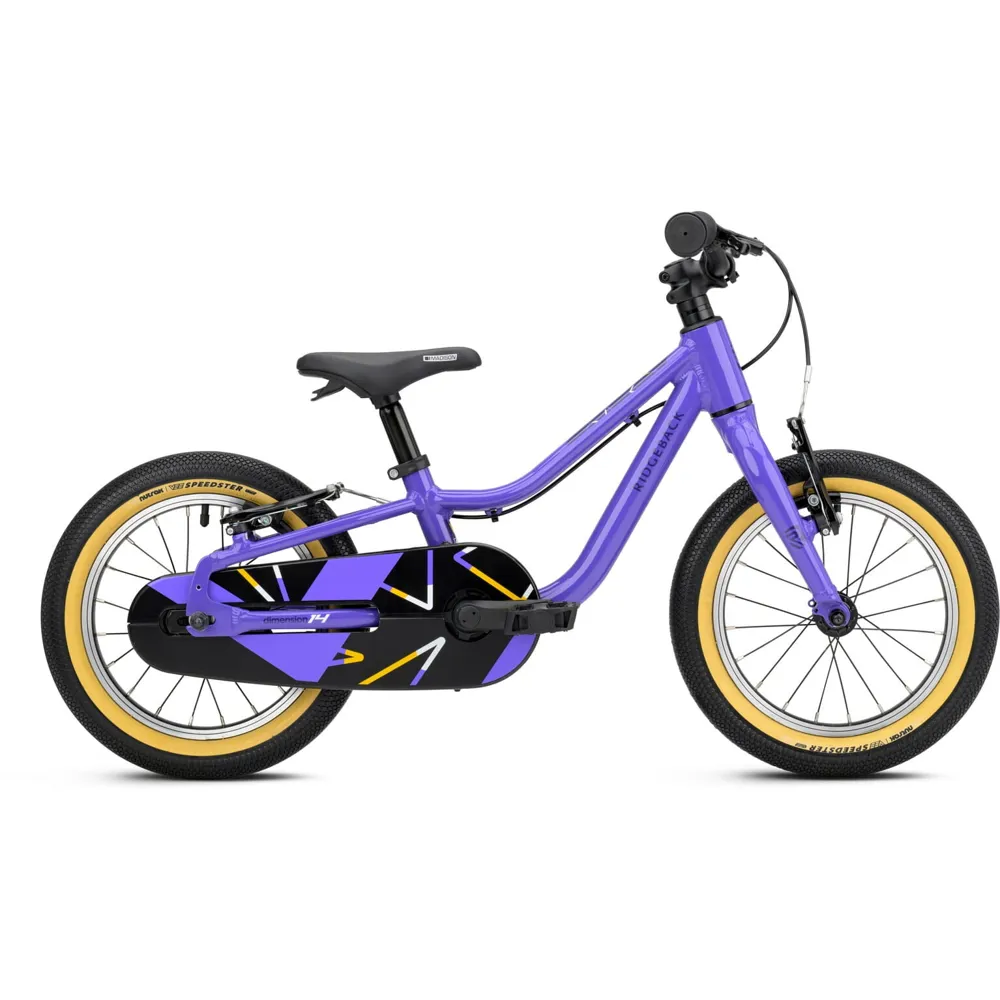 uPRISE Bikes Ridgeback Dimension 14 2026 Kids Bike - Lightning Lilac | Price match, 365 day returns, 18-Month Warranty, Finance Available & Free UK Delivery