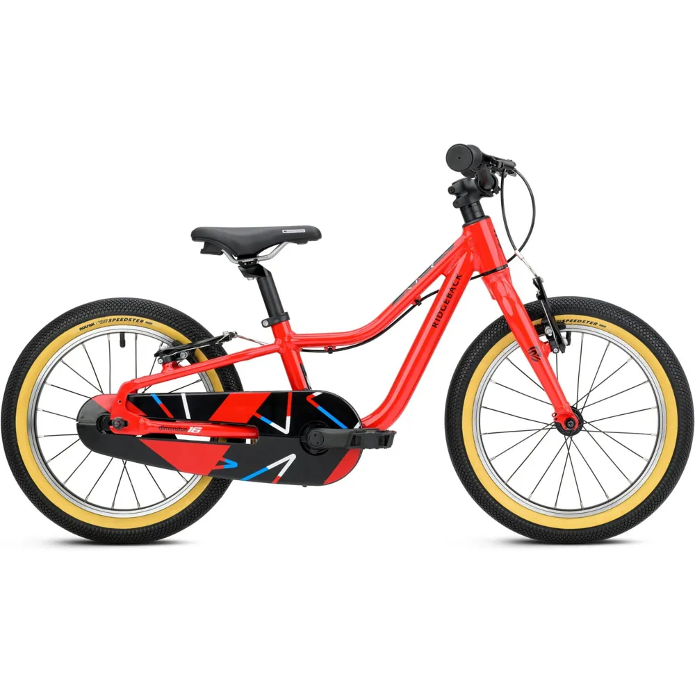uPRISE Bikes Ridgeback Dimension 16 2026 Kids Bike - Racer Red | Price match, 365 day returns, 18-Month Warranty, Finance Available & Free UK Delivery