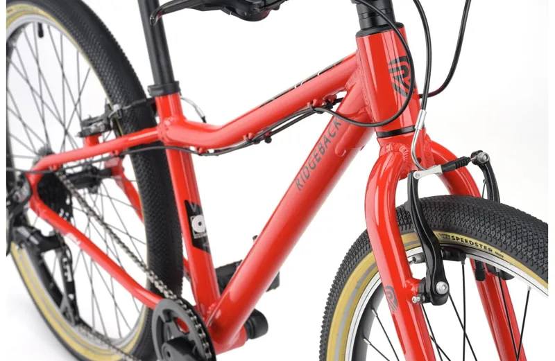 Ridgeback Dimension 24 2026 Kids Bike - Racer Red-2