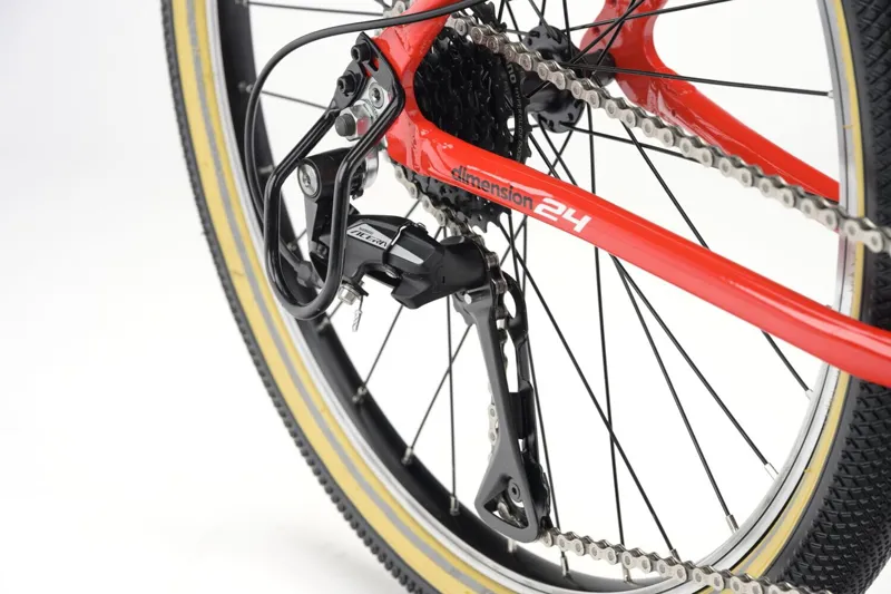 Ridgeback Dimension 24 2026 Kids Bike - Racer Red-5
