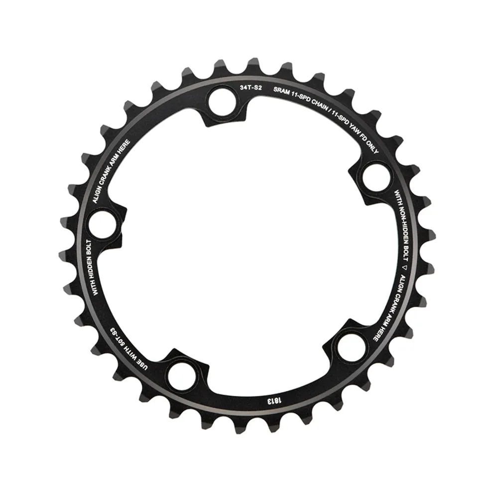 uPRISE Bikes Sram SRAM Red22/Force22/Rival22 X-Glide R Road Chain Ring - 34T | Price match, 365 day return s, 18-Month Warranty, Finance Available & Free UK Delivery