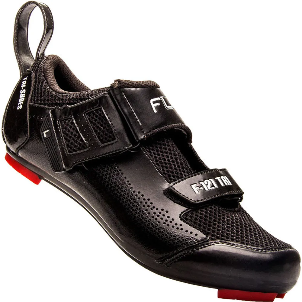 uPRISE Bikes FLR F-121 Triathlon Shoes - Black | Price match, 365 day return s, 18-Month Warranty, Finance Available & Free UK Delivery