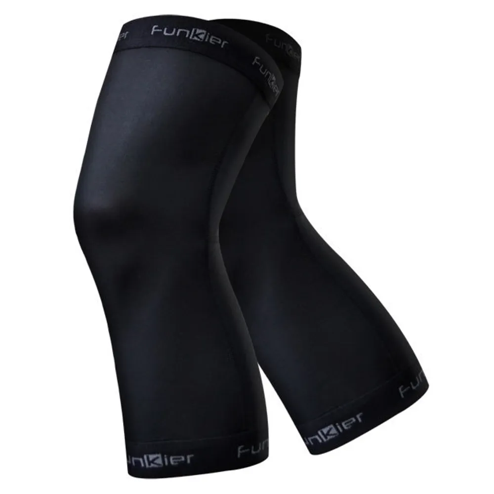 uPRISE Bikes Funkier Sanxenxo Winter Knee Warmers - Black | Price match, 365 day return s, 18-Month Warranty, Finance Available & Free UK Delivery