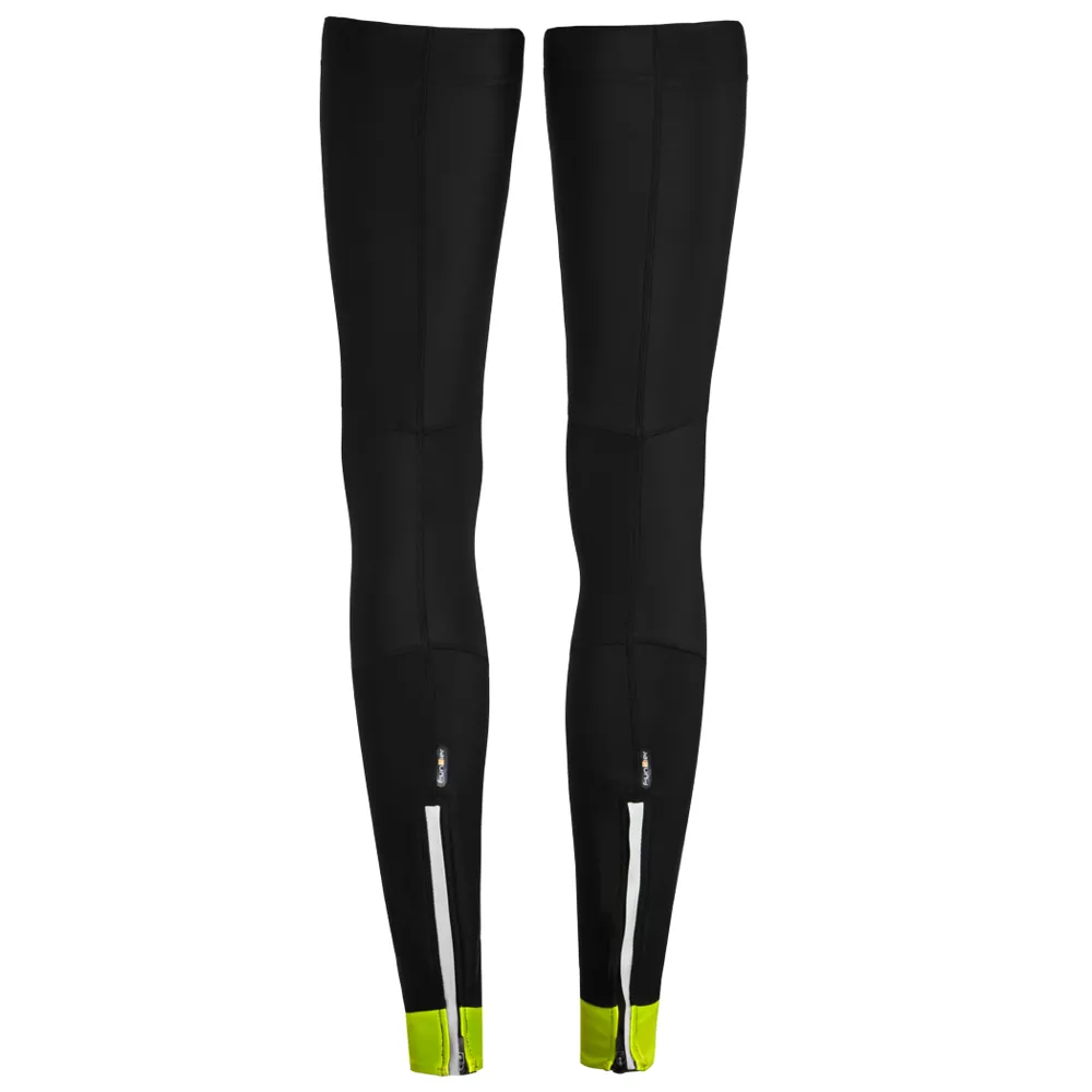 uPRISE Bikes Funkier Repel Thermal Leg Warmers - Black | Price match, 365 day return s, 18-Month Warranty, Finance Available & Free UK Delivery