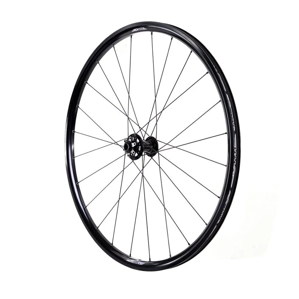 uPRISE Bikes Halo White Line Disc 700c Clincher Front Road Wheel | Price match, 365 day return s, 18-Month Warranty, Finance Available & Free UK Delivery