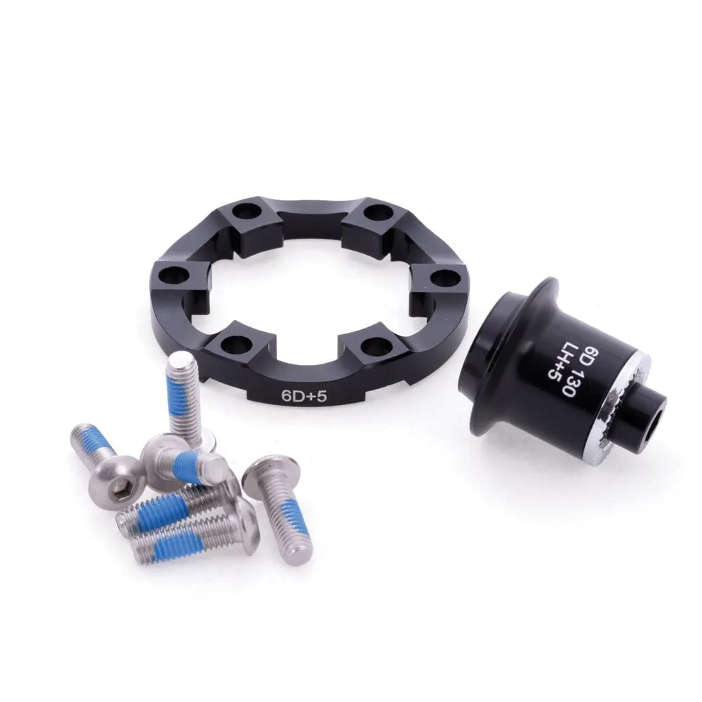 uPRISE Bikes Halo 6D Road Disc Hub Adapter - 5mm | Price match, 365 day return s, 18-Month Warranty, Finance Available & Free UK Delivery