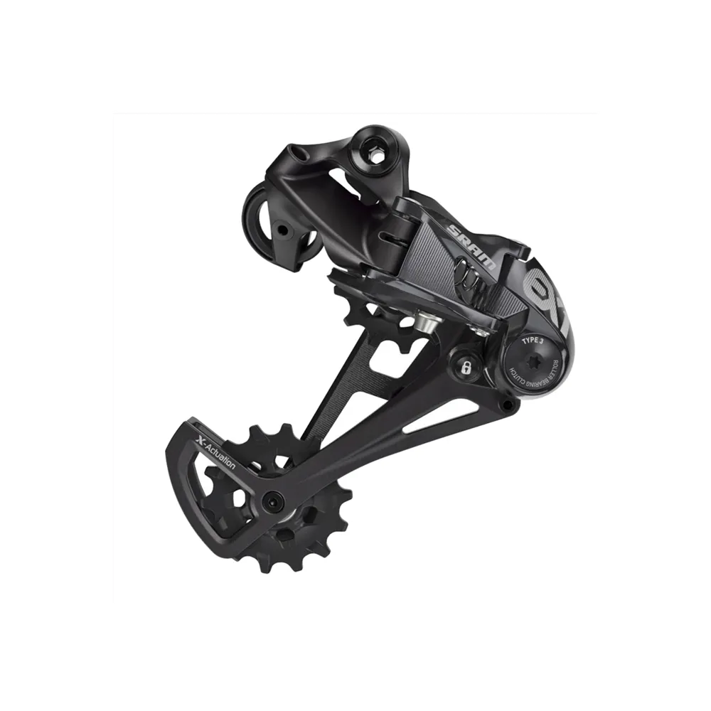 uPRISE Bikes Sram EX1 Long Cage 8 Speed Max 48T Rear Derailleur - Black | Price match, 365 day return s, 18-Month Warranty, Finance Available & Free UK Delivery