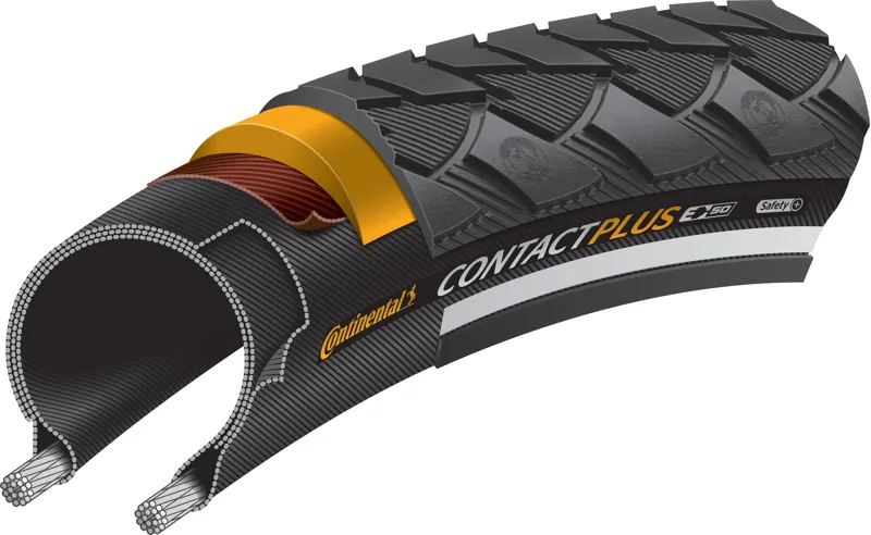 Continental Contact Plus Reflective 700c Hybrid Tyre-2