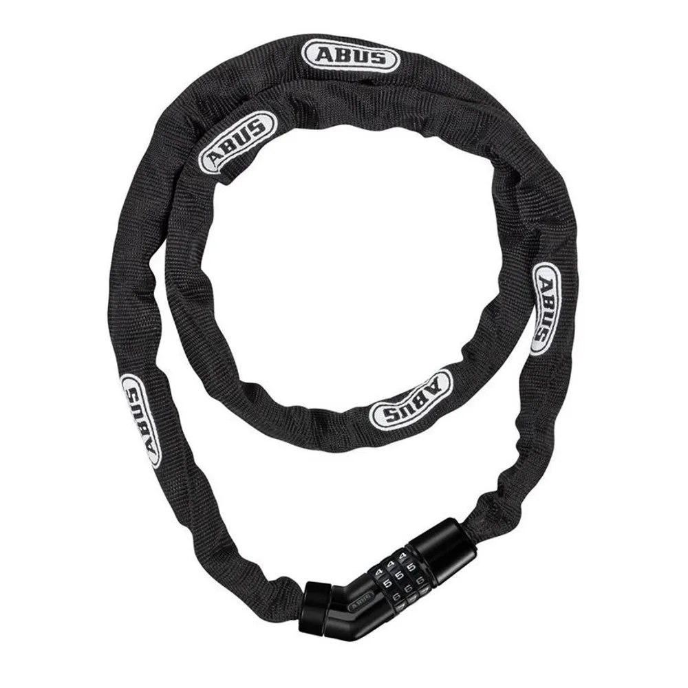 uPRISE Bikes Abus 4804C Steel-O-Chain Combination Chain Lock - 110cm | Price match, 365 day return s, 18-Month Warranty, Finance Available & Free UK Delivery