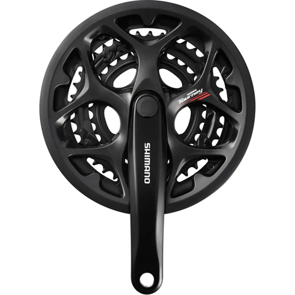 uPRISE Bikes Shimano FC-A073 Square Taper Triple Chainset 7-/8-Speed | Price match, 365 day return s, 18-Month Warranty, Finance Available & Free UK Delivery