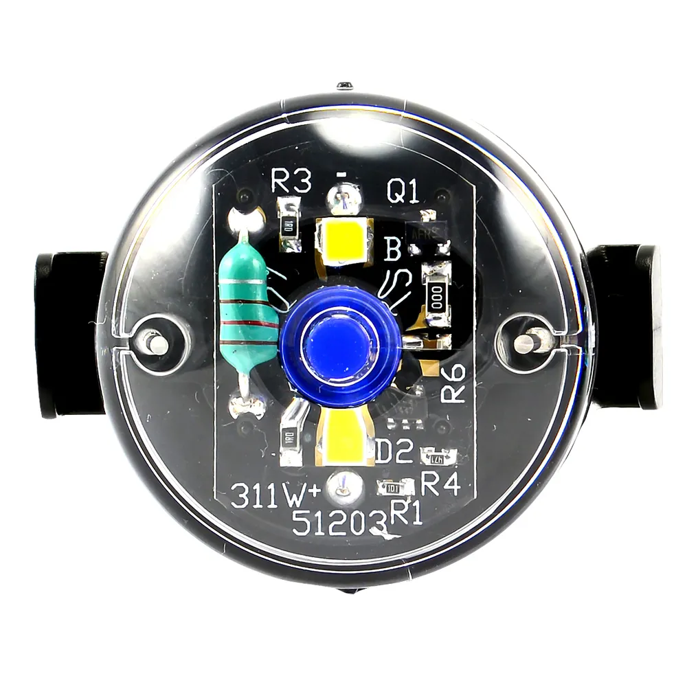 uPRISE Bikes Smart Round Mini RL311W Front Light | Price match, 365 day return s, 18-Month Warranty, Finance Available & Free UK Delivery