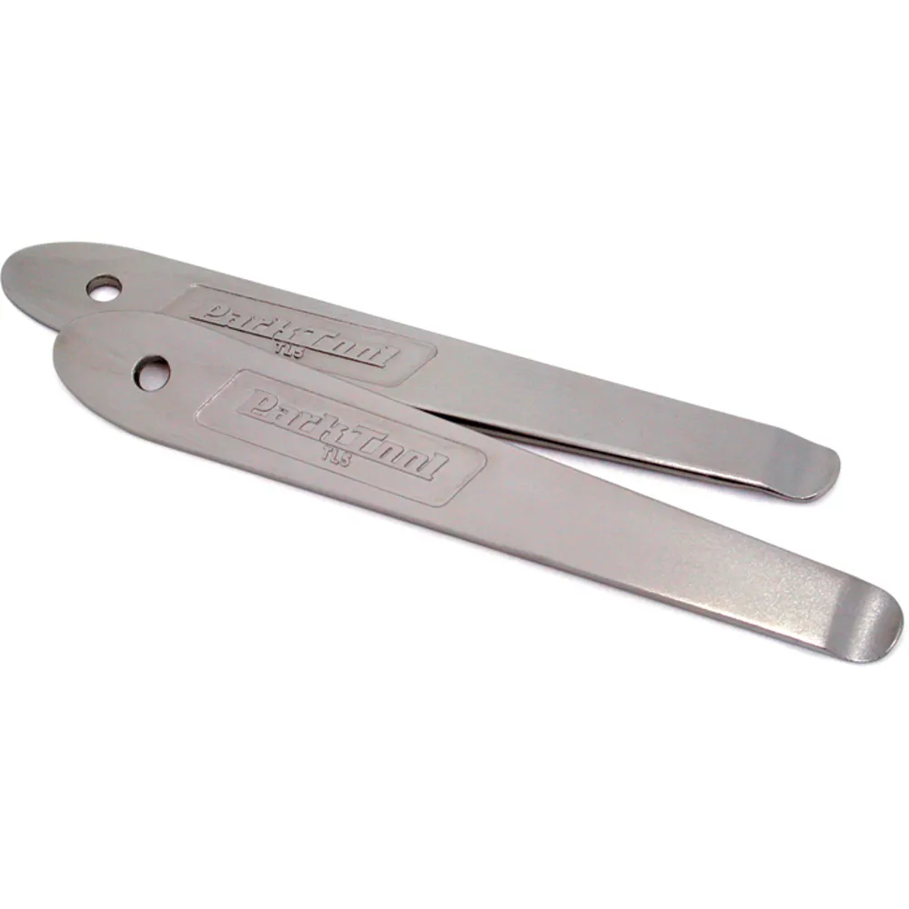 uPRISE Bikes Park Tool TL-5 Heavy-duty Steel Tyre Lever Set Of Two - Silver | Price match, 365 day return s, 18-Month Warranty, Finance Available & Free UK Delivery