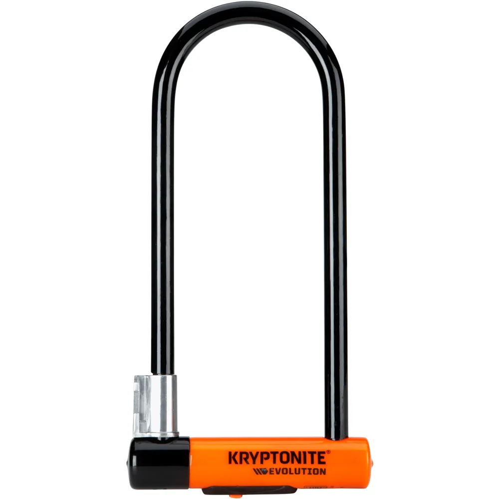 uPRISE Bikes Kryptonite Evolution Long Shackle U-Lock with FlexFrame Bracket | Price match, 365 day return s, 18-Month Warranty, Finance Available & Free UK Delivery