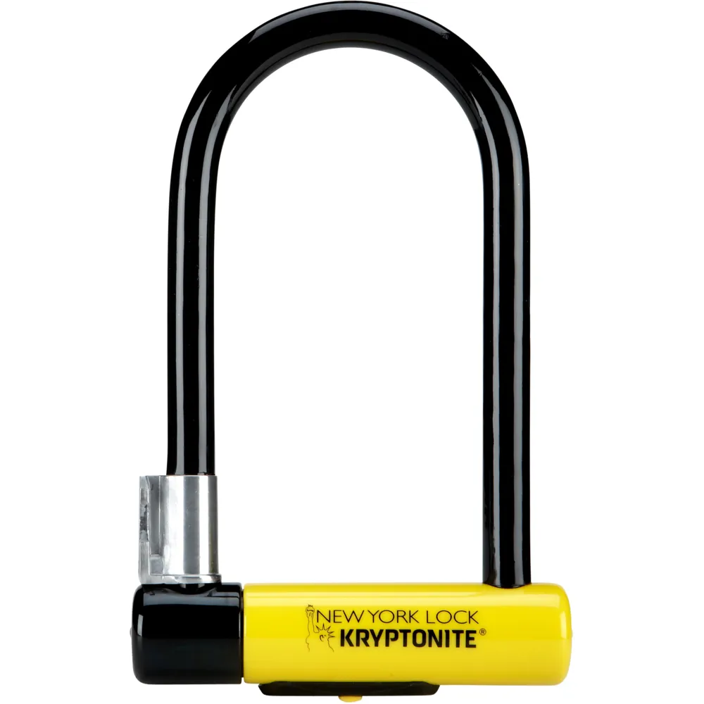 uPRISE Bikes Kryptonite New York std NYL Lock with FlexFrame Bracket | Price match, 365 day return s, 18-Month Warranty, Finance Available & Free UK Delivery