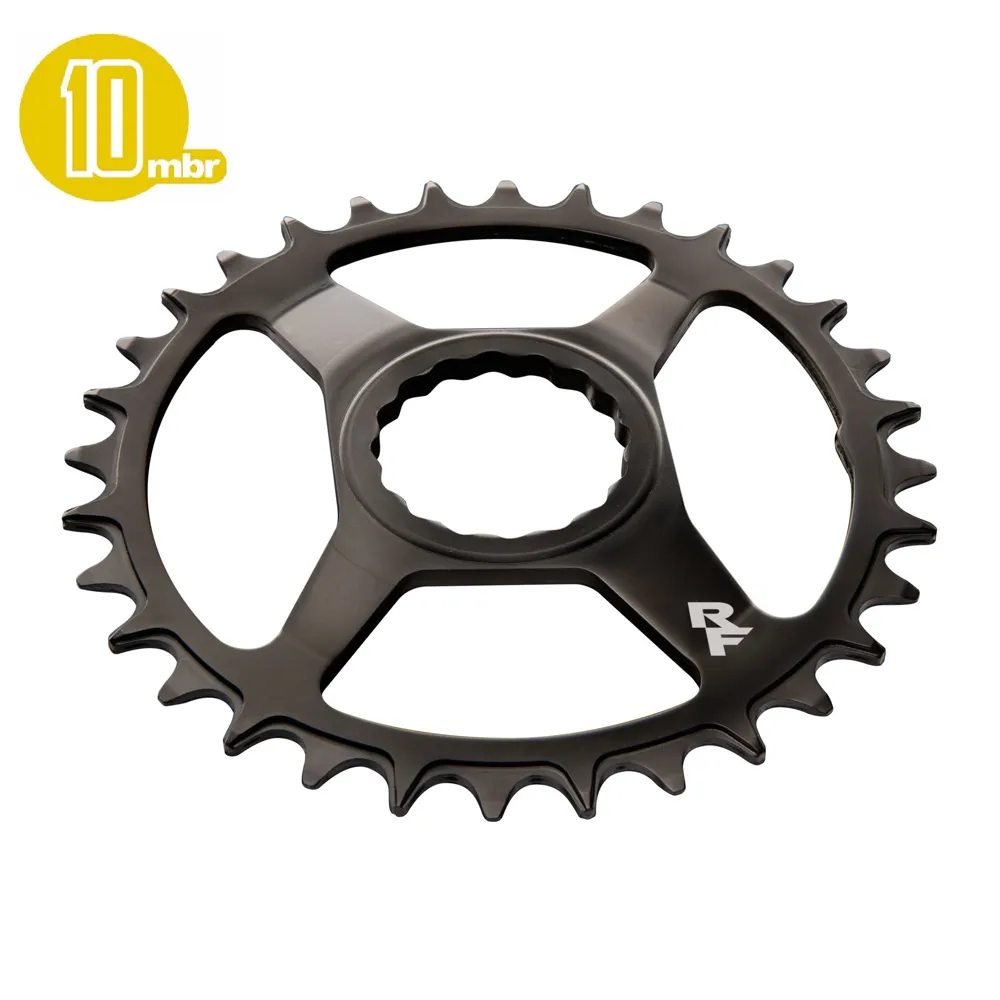 uPRISE Bikes Race Face Direct Mount Steel Narrow/Wide Single MTB Chainring - Black | Price match, 365 day returns, 18-Month Warranty, Finance Available & Free UK Delivery