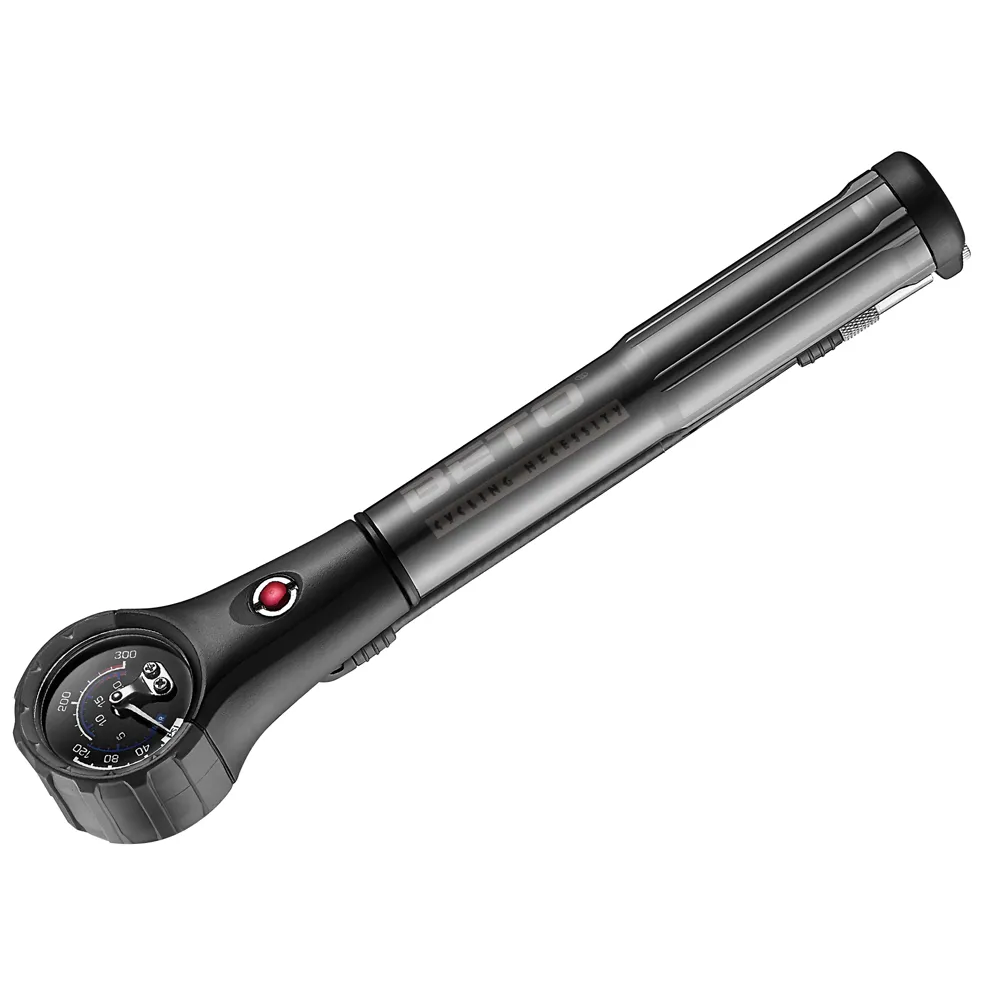 uPRISE Bikes Beto SP005AG Tyre and Shock CNC Alloy Mini Pump | Price match, 365 day return s, 18-Month Warranty, Finance Available & Free UK Delivery