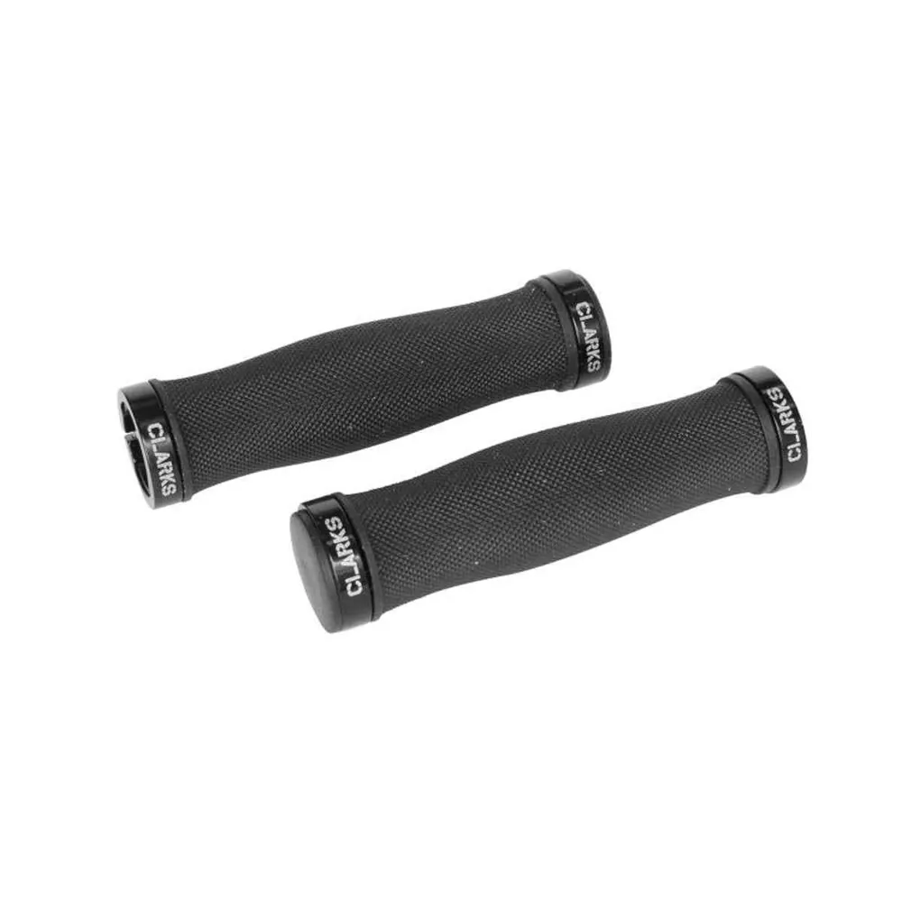 uPRISE Bikes Clarks Dimple Surface Patter Grips - Black | Price match, 365 day return s, 18-Month Warranty, Finance Available & Free UK Delivery