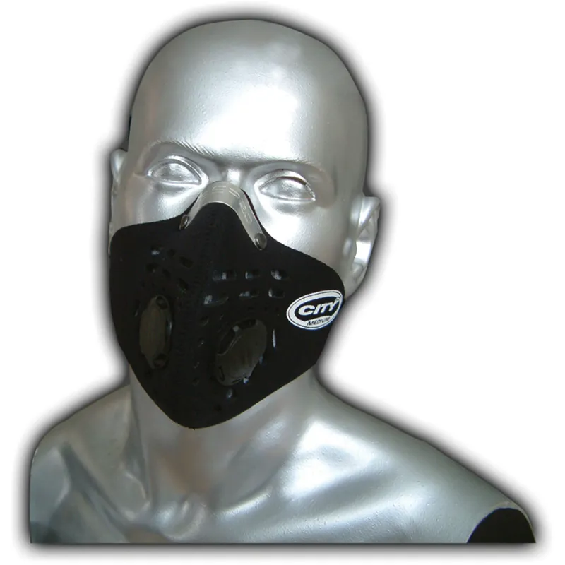 Respro City Anti-Pollution Mask - Black-4