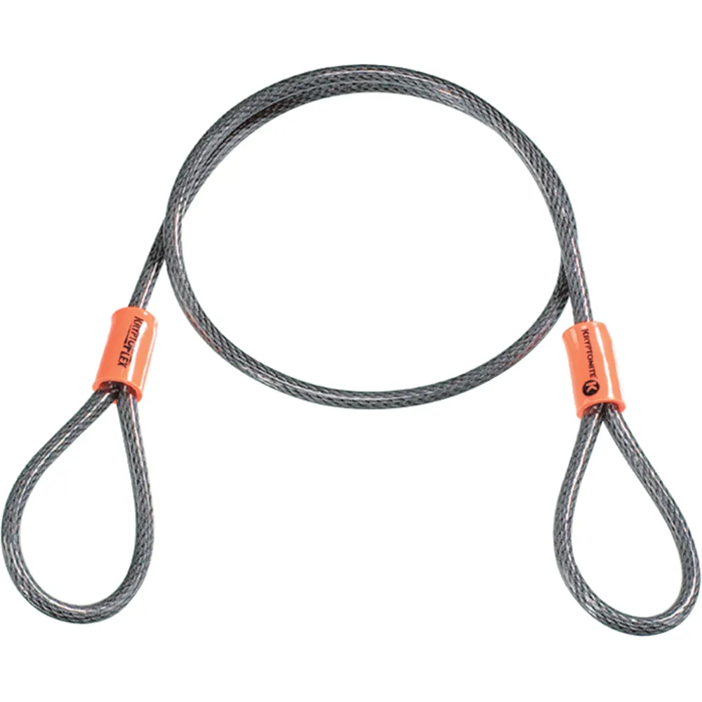 uPRISE Bikes Kryptonite Kryptoflex Seatsaver Lock Cable - 4mm x 2.5 feet 76 cm | Price match, 365 day return s, 18-Month Warranty, Finance Available & Free UK Delivery