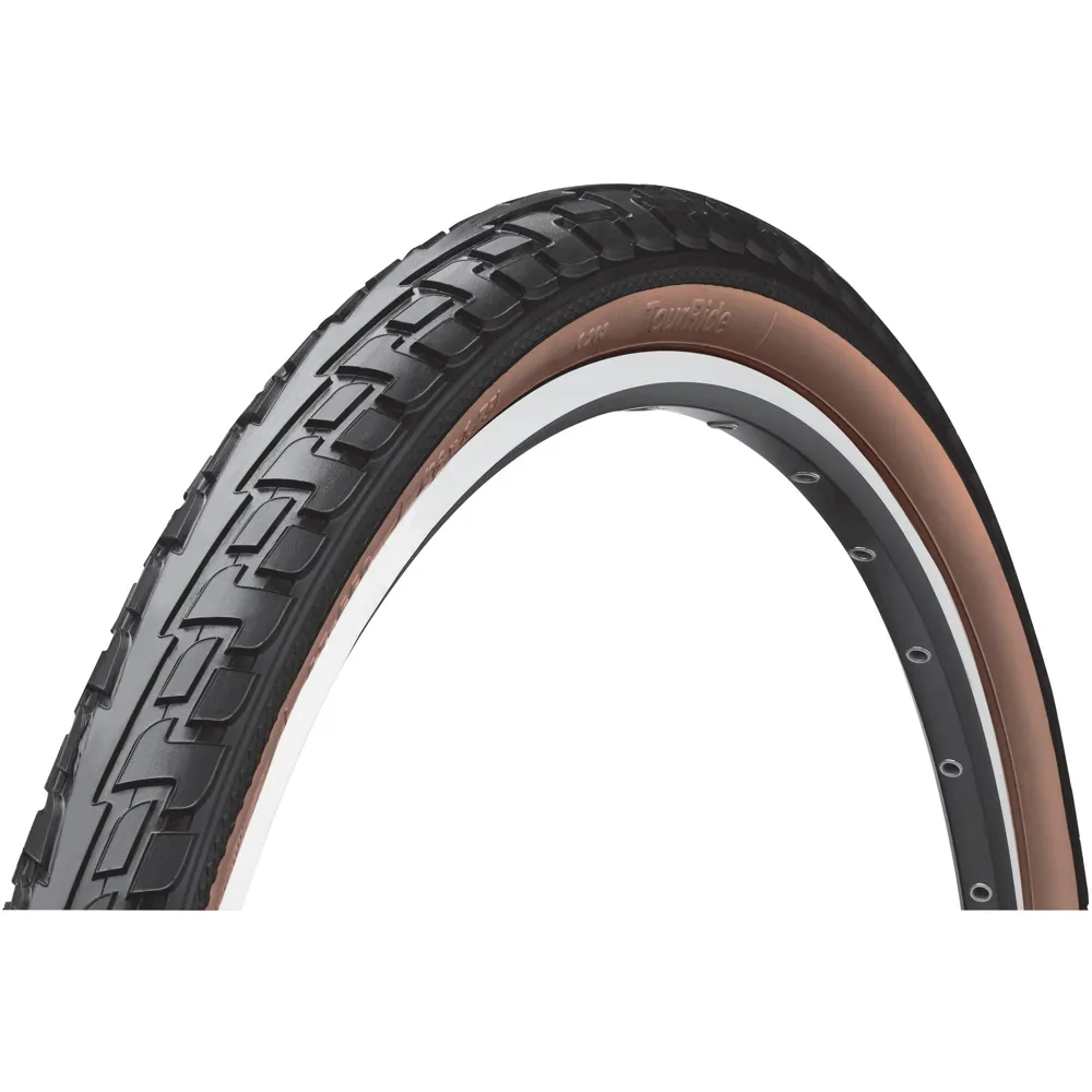 uPRISE Bikes Continental Ride Tour 28 inch Tyre - Black - 28 x 1.75 inch | Price match, 365 day return s, 18-Month Warranty, Finance Available & Free UK Delivery