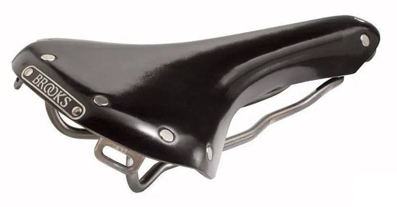 Brooks B15 Swallow Titanium Racing Saddle - Black