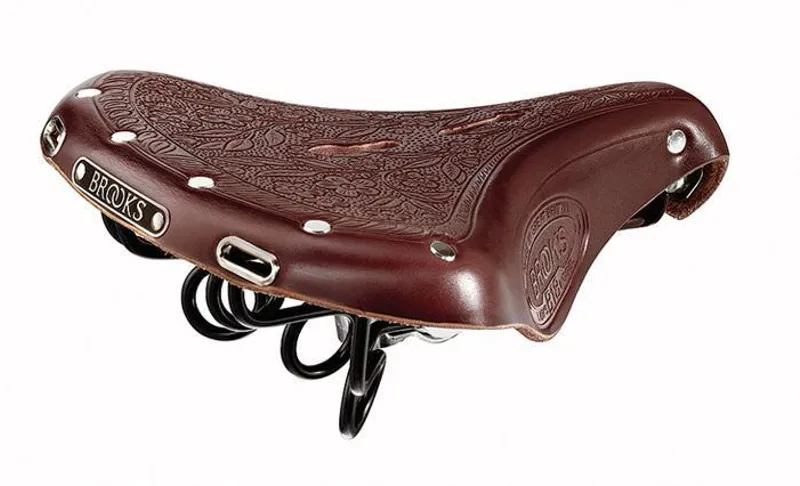 Brooks B18 Ladies Saddle - Brown Embossed
