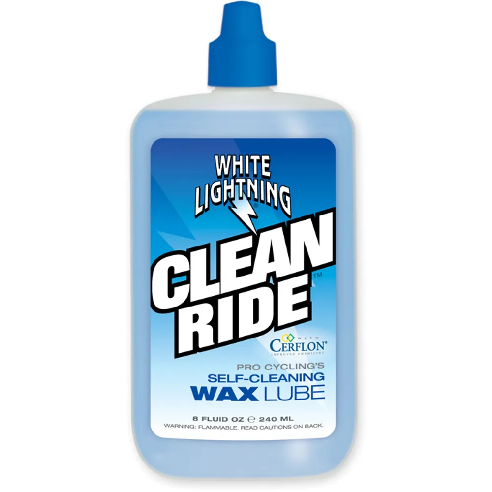 uPRISE Bikes White Lightning Clean Ride Squeeze Bottle - 8oz/240ml | Price match, 365 day return s, 18-Month Warranty, Finance Available & Free UK Delivery