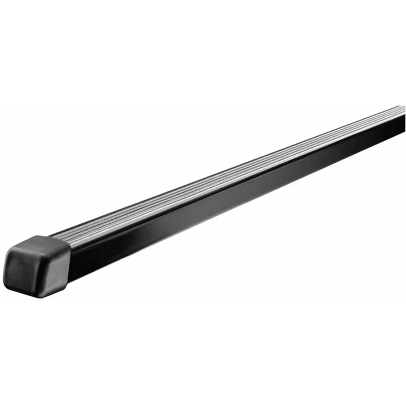 Thule Square Reinforced Steel Roof Bars Pair - 163cm - Black