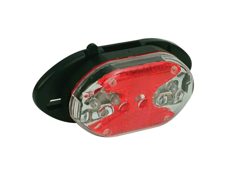 Oxford Carrier Fit 5 LED Rear Light - Red