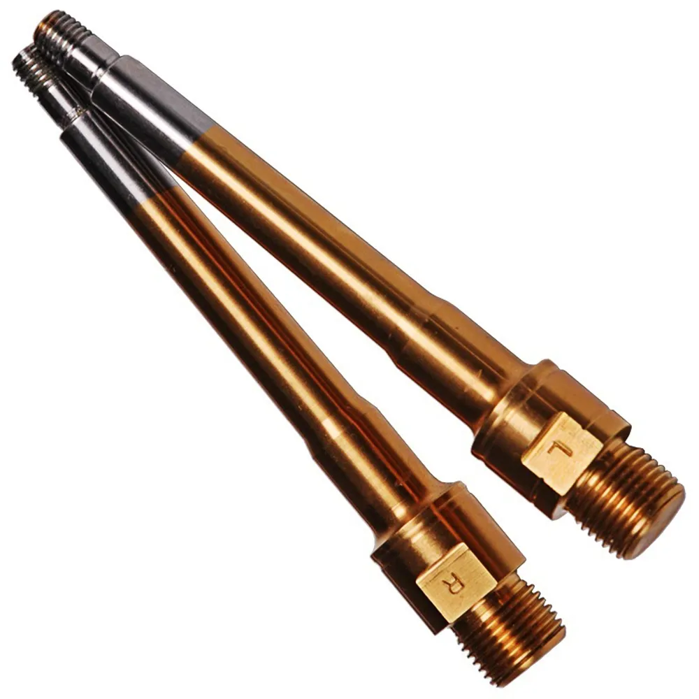 uPRISE Bikes DMR Classic V12 Titanium Axles - Pair Incuding Shields+M7 Nuts-9/16in | Price match, 365 day return s, 18-Month Warranty, Finance Available & Free UK Delivery