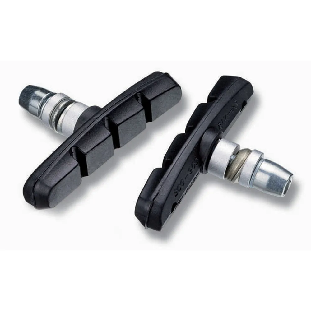uPRISE Bikes Jagwire Basic Brake Shoes - Black - 70mm | Linear Pull | Threaded | Price match, 365 day return s, 18-Month Warranty, Finance Available & Free UK Delivery