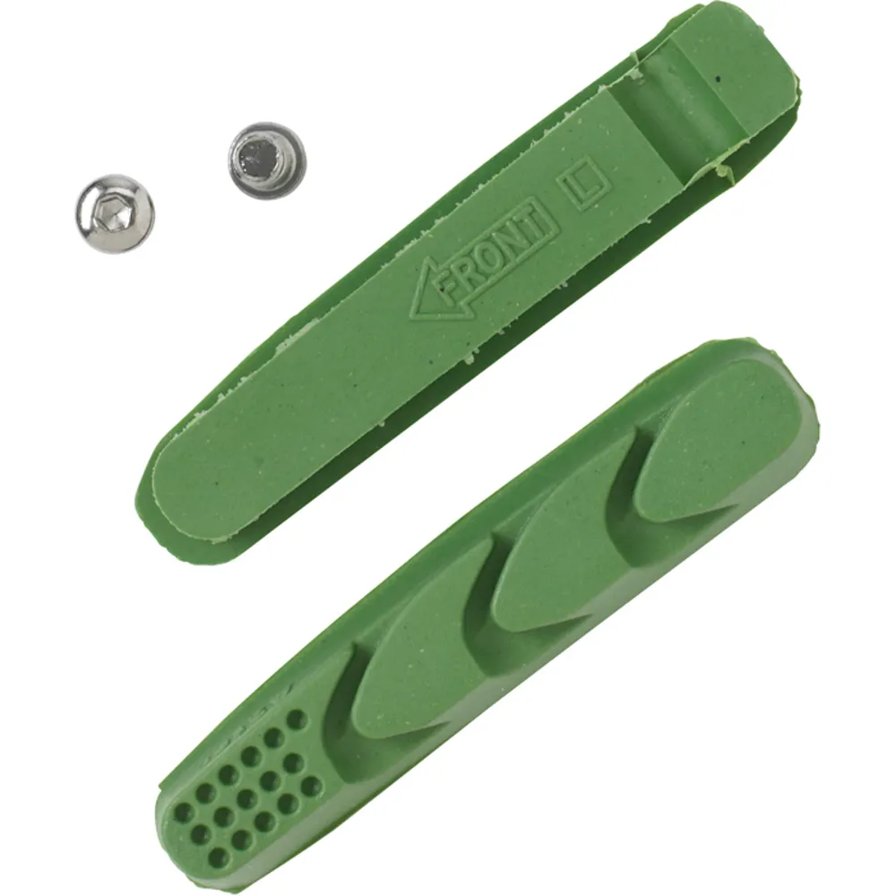 uPRISE Bikes Aztec Road Insert Brake Blocks - Ceramic Compound - Pair | Price match, 365 day return s, 18-Month Warranty, Finance Available & Free UK Delivery