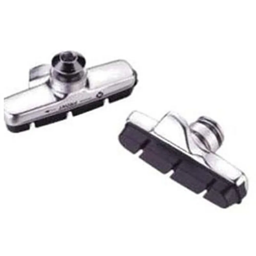 uPRISE Bikes Ashima Aluminium Road Brake Shoes - Silver/Black - Campagnolo | Price match, 365 day return s, 18-Month Warranty, Finance Available & Free UK Delivery