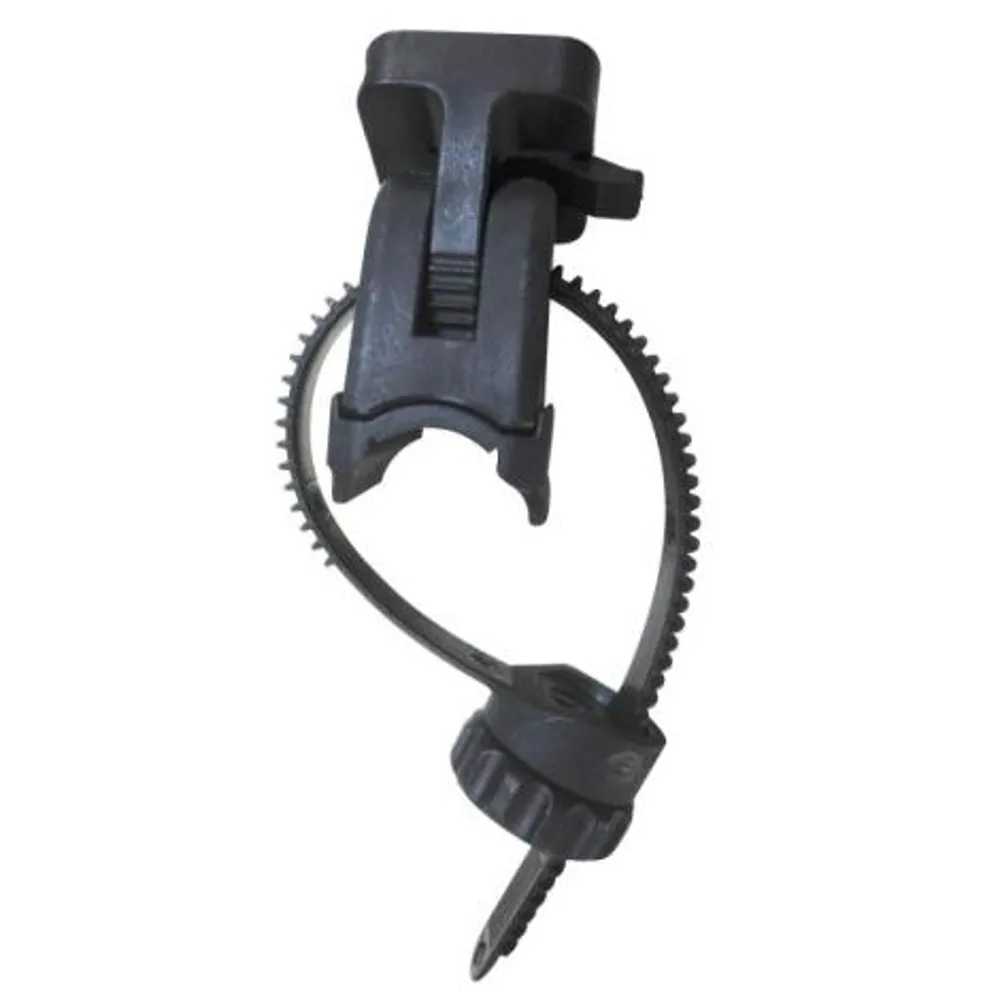 uPRISE Bikes Cateye SP11 Flex Tight Bracket 18-34mm - Black | Price match, 365 day return s, 18-Month Warranty, Finance Available & Free UK Delivery