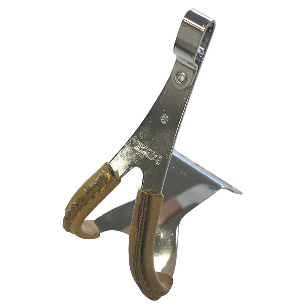 uPRISE Bikes MKS Steel Toe Clip With Leather - Medium | Price match, 365 day return s, 18-Month Warranty, Finance Available & Free UK Delivery