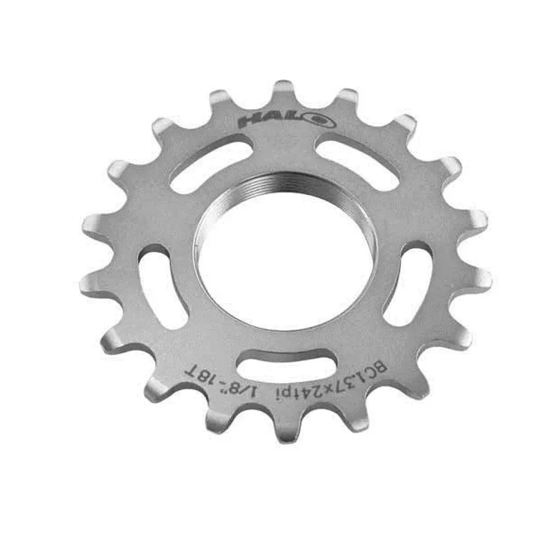 Halo Fixed Gear Track Cog - Chrome - 18T