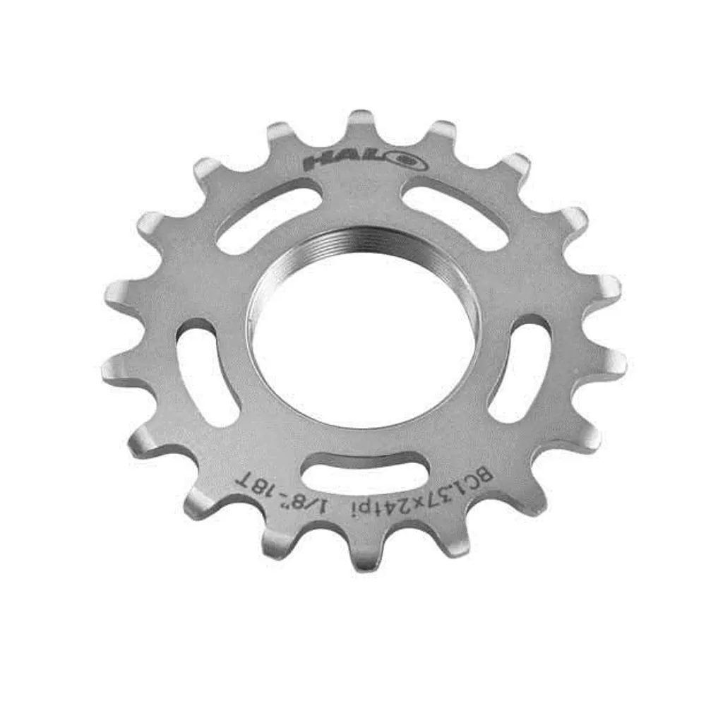 uPRISE Bikes Halo Fixed Gear Track Cog - Chrome - 18T | Price match, 365 day return s, 18-Month Warranty, Finance Available & Free UK Delivery