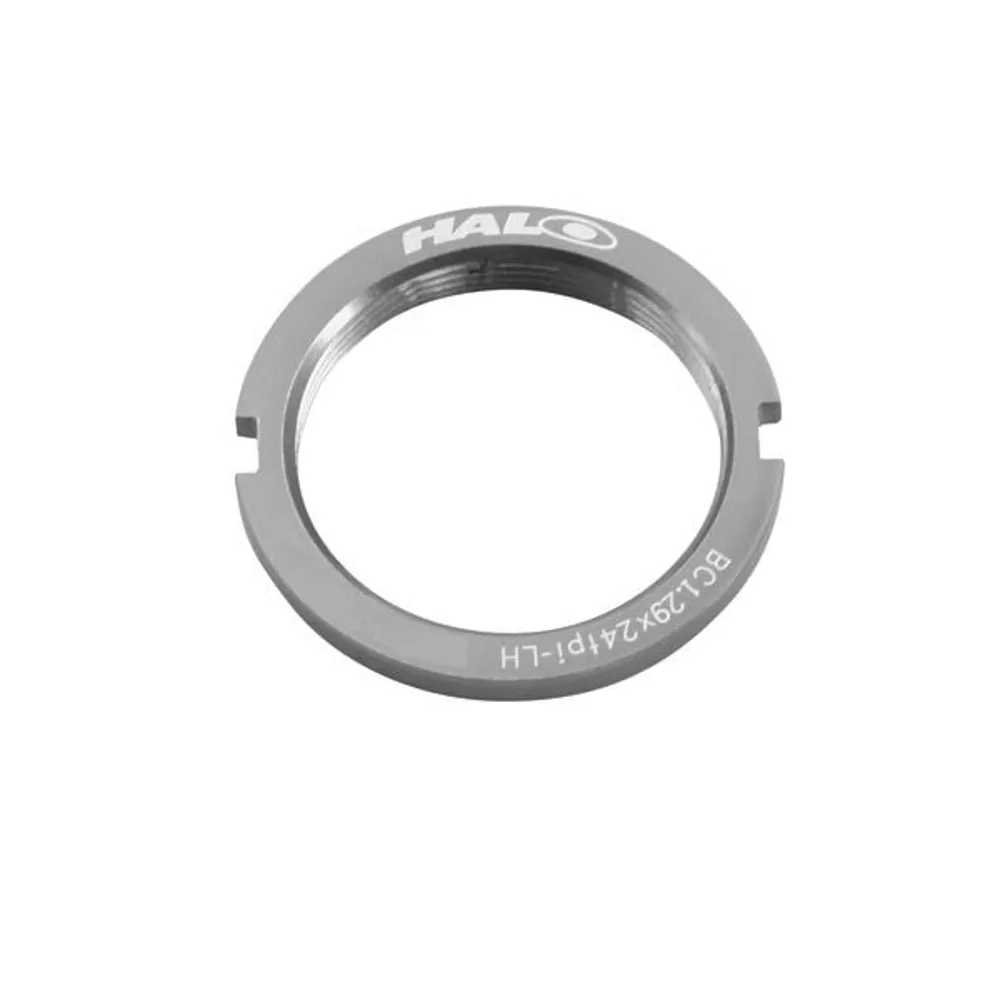 uPRISE Bikes Halo Fixed Cog Lockring - Silver - 1.29 inch x 24Tpi | Price match, 365 day return s, 18-Month Warranty, Finance Available & Free UK Delivery
