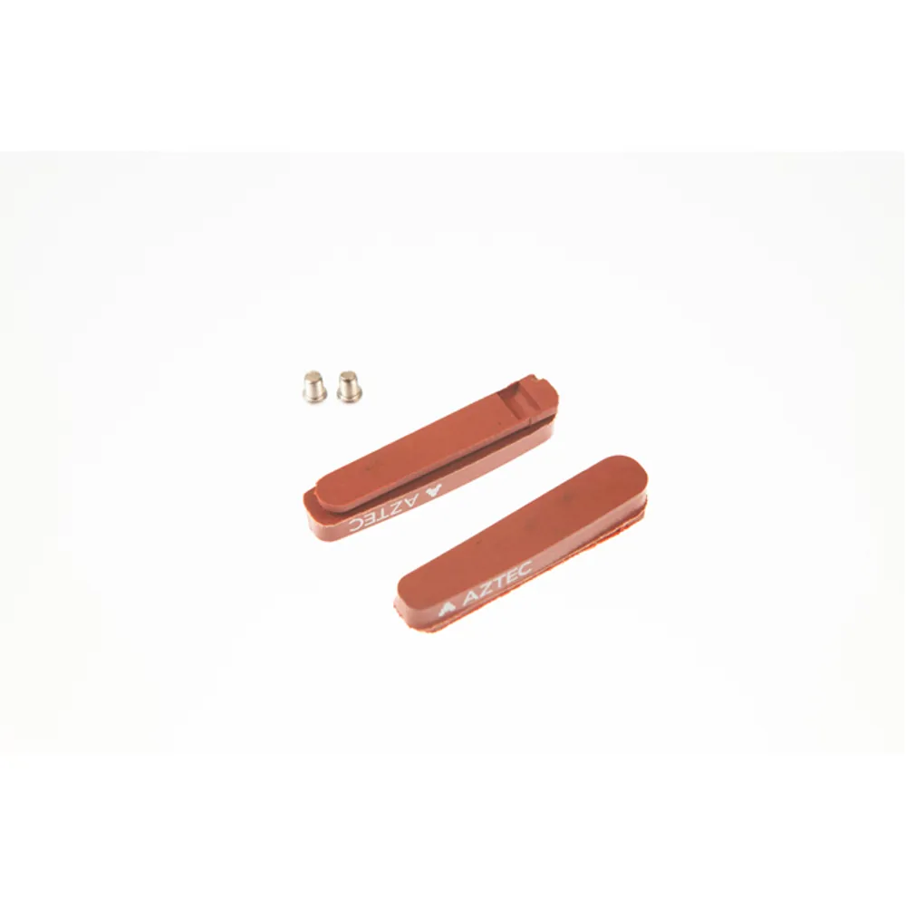 uPRISE Bikes Aztec Road Insert Brake Blocks Carbon Compound - Pair | Price match, 365 day return s, 18-Month Warranty, Finance Available & Free UK Delivery