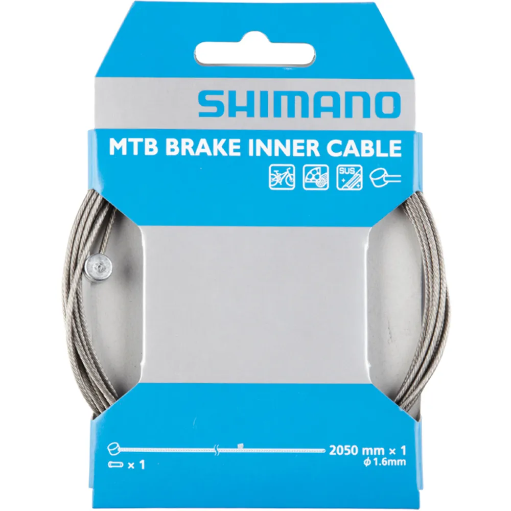 uPRISE Bikes Shimano MTB XTR Stainless Steel Inner Brake Wire - 1.6 x 2050mm | Price match, 365 day return s, 18-Month Warranty, Finance Available & Free UK Delivery