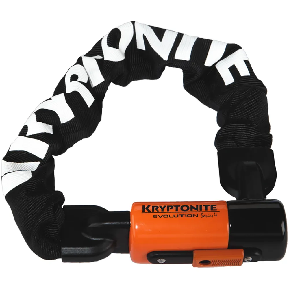uPRISE Bikes Kryptonite Evolution Series 4 1055 Integrated Chain Lock - 10mm x 55cm | Price match, 365 day return s, 18-Month Warranty, Finance Available & Free UK Delivery