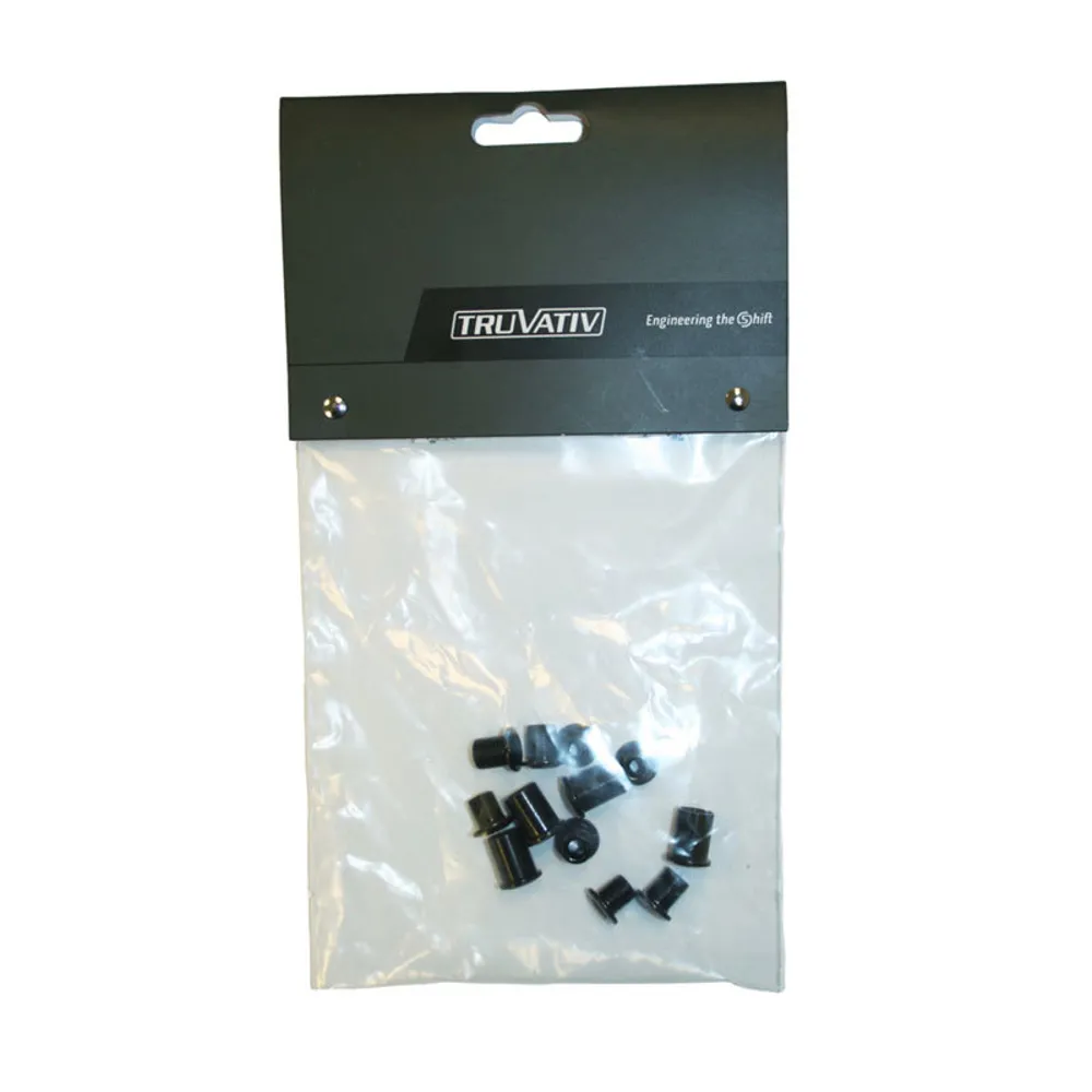 uPRISE Bikes Truvativ Chainring Bolt Kit 4 Arm - Steel Black - Single | Price match, 365 day return s, 18-Month Warranty, Finance Available & Free UK Delivery