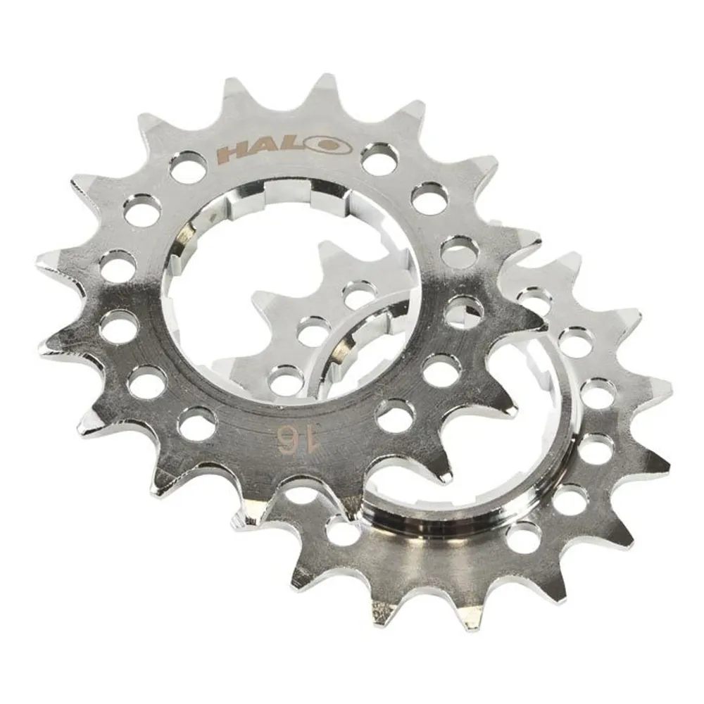 uPRISE Bikes Halo Fat Foot Cogs - Chrome - 13T | Price match, 365 day return s, 18-Month Warranty, Finance Available & Free UK Delivery