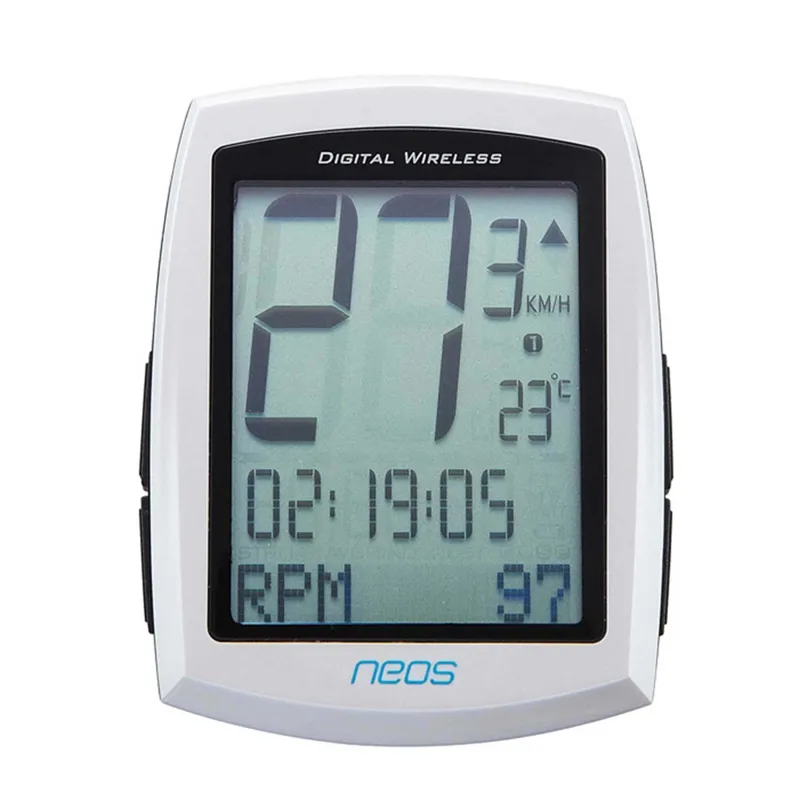 Giant Neos ANT+ Bike Computer With HRM - White - 18 x 44 x 54mm